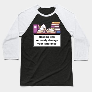 Book Lovers Gifts Bookworm Bibliophile Baseball T-Shirt